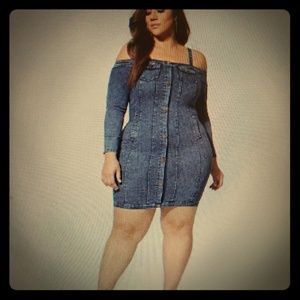 Denim dress (bodycon)